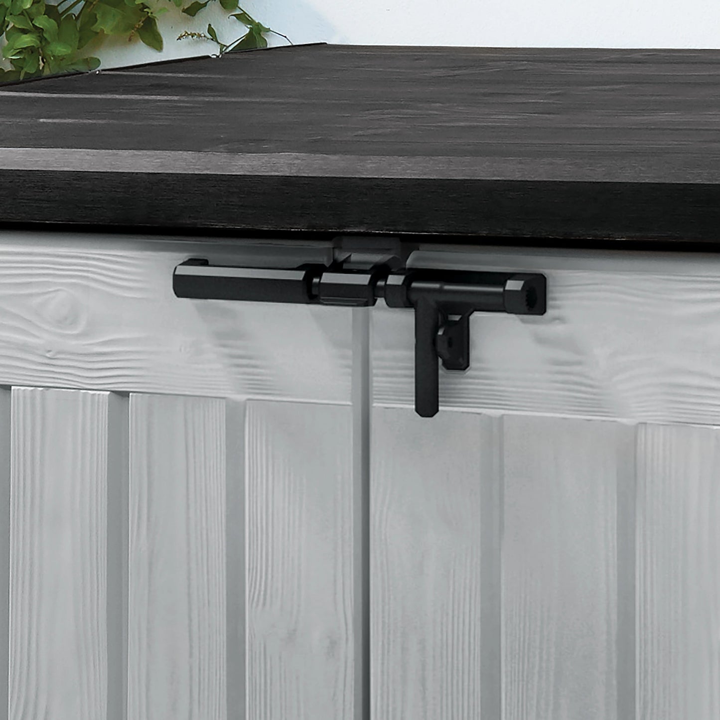 Keter Store It Out Max Grey 1200L Pent Garden Storage Box 1250mm x 1455mm